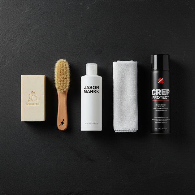 Produits de nettoyage sneakers - savon de Marseille, brosse, kit sneaker care